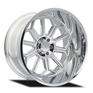 Cali Off-Road – Auburn – Polished – 20″x10″ -25mm – Summer Wheels – 9117-2136P